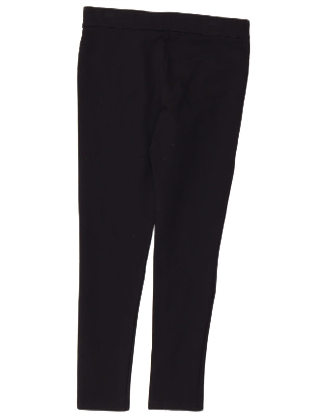 Zara Womens Cropped Trousers Medium W28 L25 Black