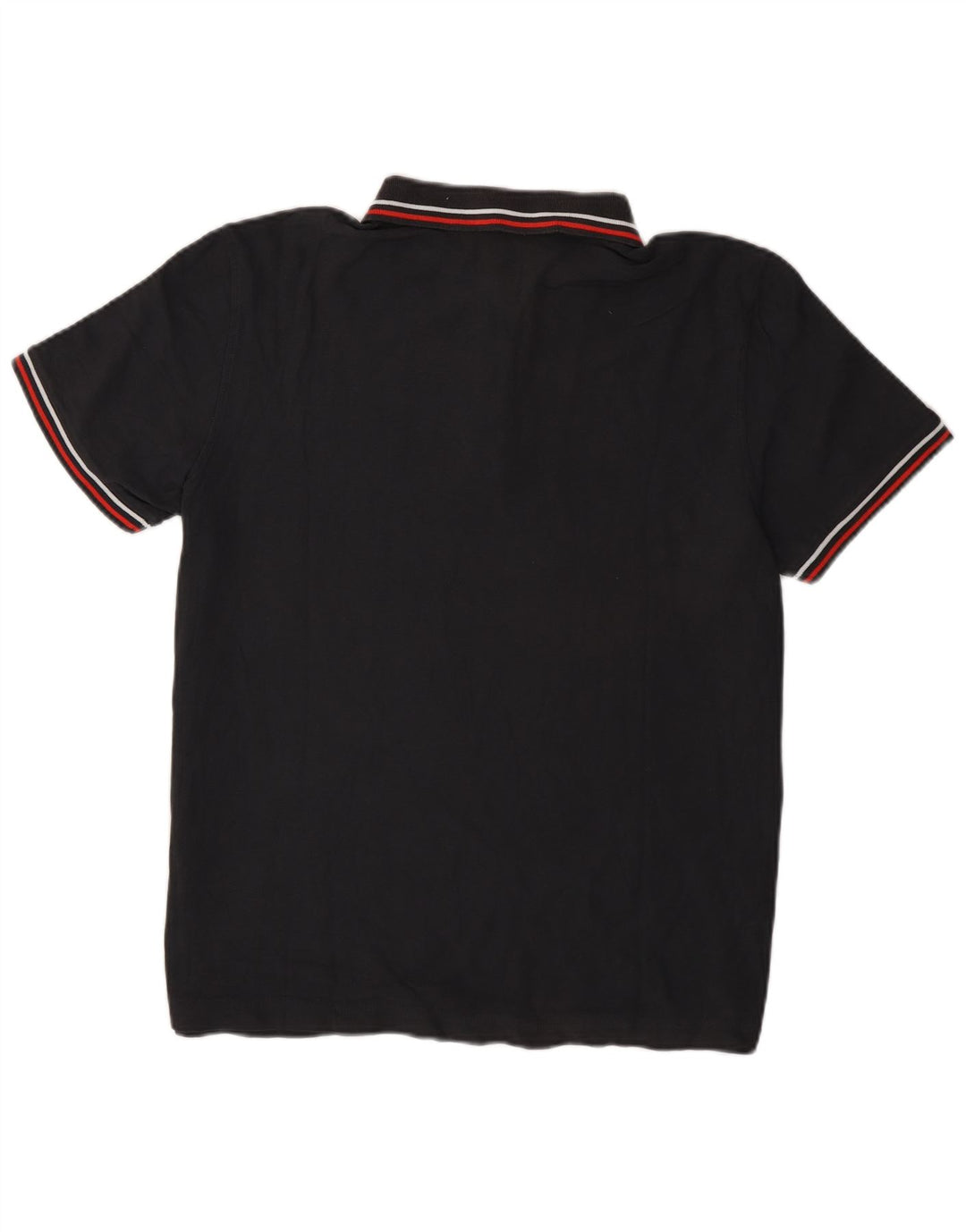 Lotto Mens Polo Shirt XL Black Striped