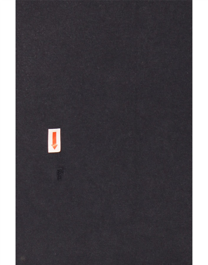 Nike Mens Standard Fit Graphic T-Shirt Top Medium Navy Blue Cotton