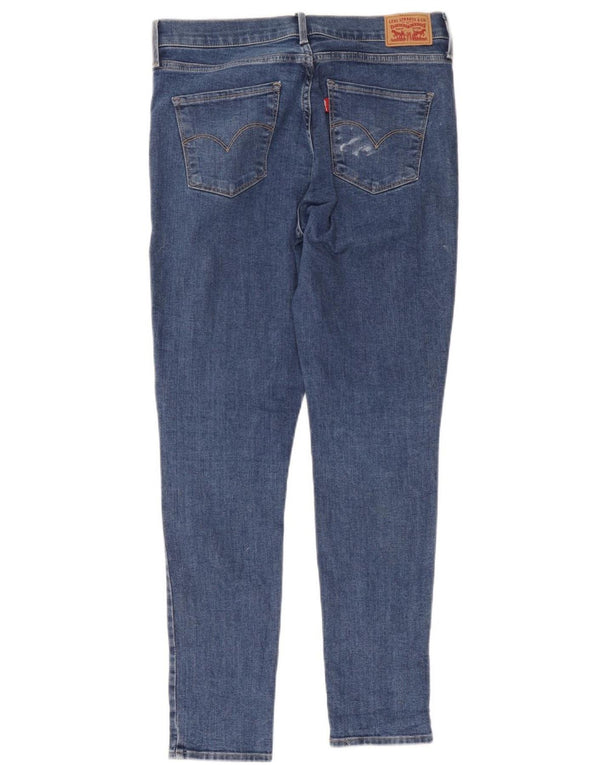 Levi's Womens 311 Shaping Skinny Jeans W30 L30 Blue Cotton