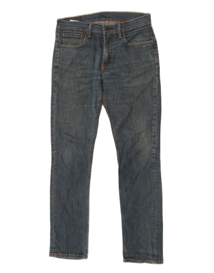 Levi's Mens 511 Slim Jeans W31 L32 Blue Cotton