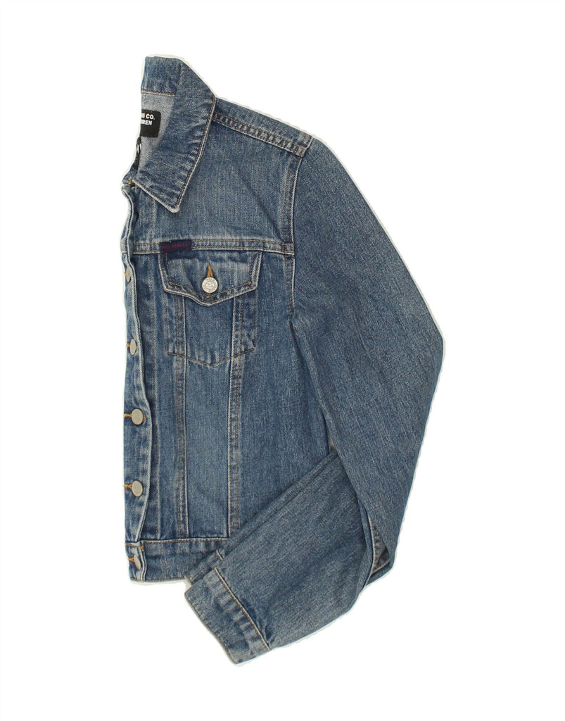 POLO RALPH LAUREN Womens Denim Jacket UK 8 Small Blue Cotton Vintage Polo Ralph Lauren and Second-Hand Polo Ralph Lauren from Messina Hembry 