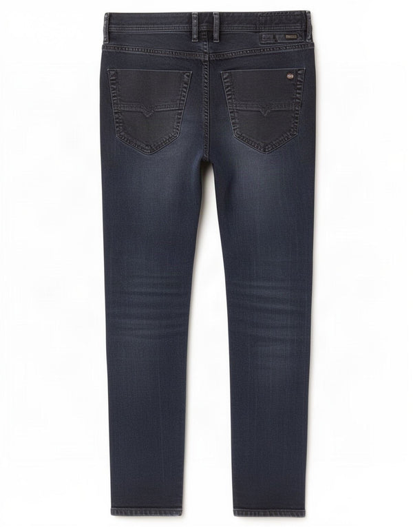 Diesel Mens Tepphar Carrot Slim Jeans W32 L30 Navy Blue Rayon