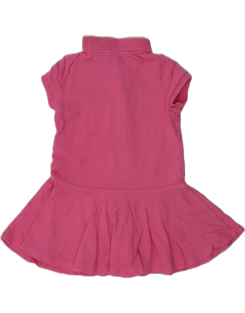 POLO RALPH LAUREN Baby Girls Polo Dress 18-24 Months Pink Cotton | Vintage Polo Ralph Lauren | Thrift | Second-Hand Polo Ralph Lauren | Used Clothing | Messina Hembry 