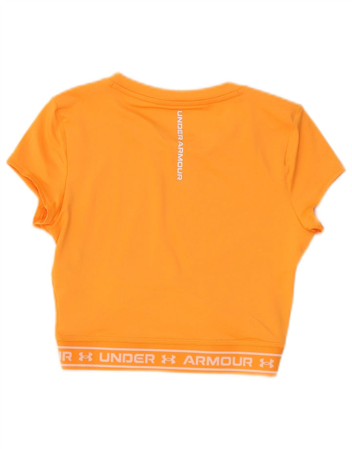 Under Armour Womens Fitted Graphic 2 Piece Set UK 10 Small Orange