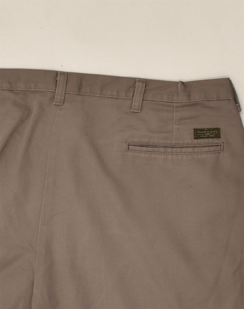 LEE Mens Straight Chino Trousers W40 L29 Grey Cotton | Vintage Lee | Thrift | Second-Hand Lee | Used Clothing | Messina Hembry 