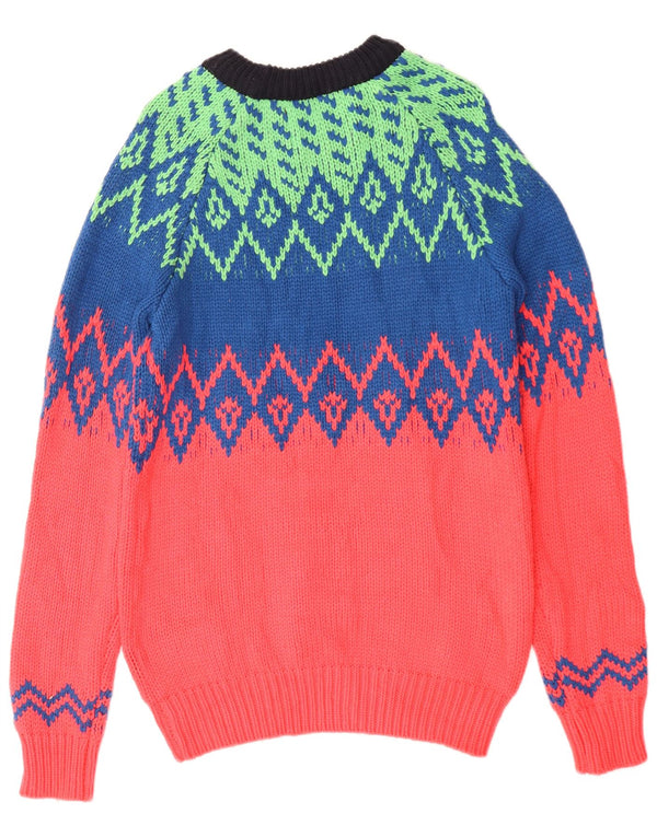 SCOTCH & SODA Mens Crew Neck Jumper Sweater Medium Multicoloured