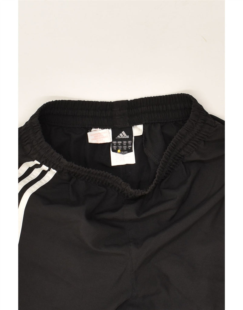 ADIDAS Boys Sport Shorts 15-16 Years Black Polyester | Vintage Adidas | Thrift | Second-Hand Adidas | Used Clothing | Messina Hembry 