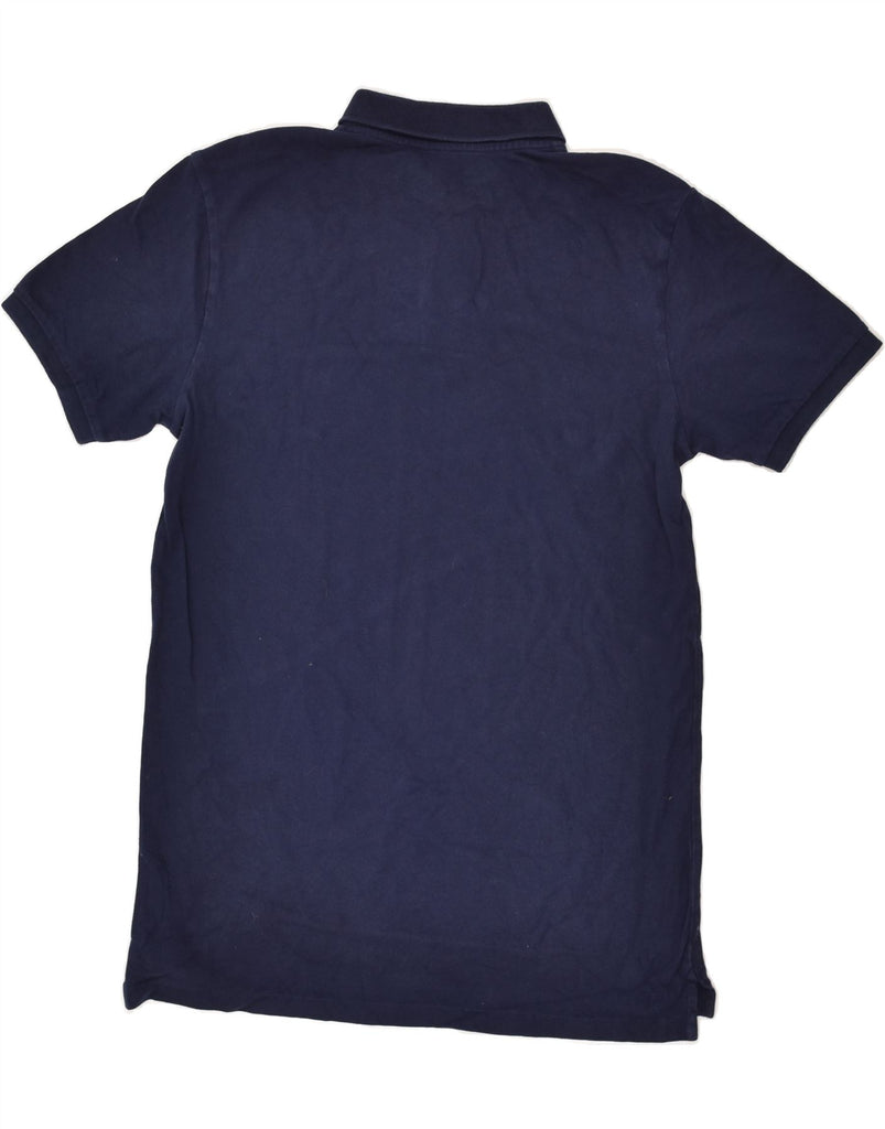 GAP Mens Tall Polo Shirt Medium Navy Blue Cotton | Vintage Gap | Thrift | Second-Hand Gap | Used Clothing | Messina Hembry 