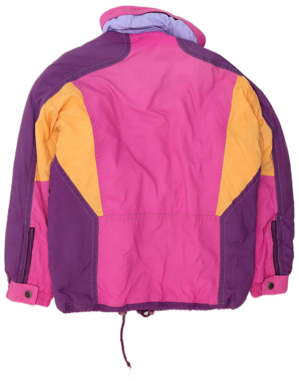 Colmar Mens Ski Jacket IT 48 Medium Pink Colourblock Polyamide