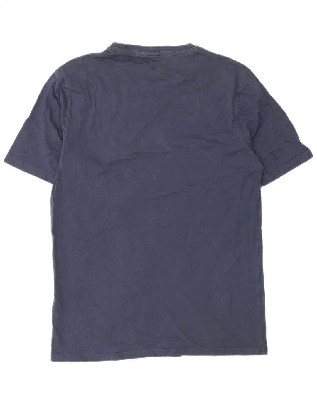 Ellesse Mens T-Shirt Top Medium Navy Blue Cotton