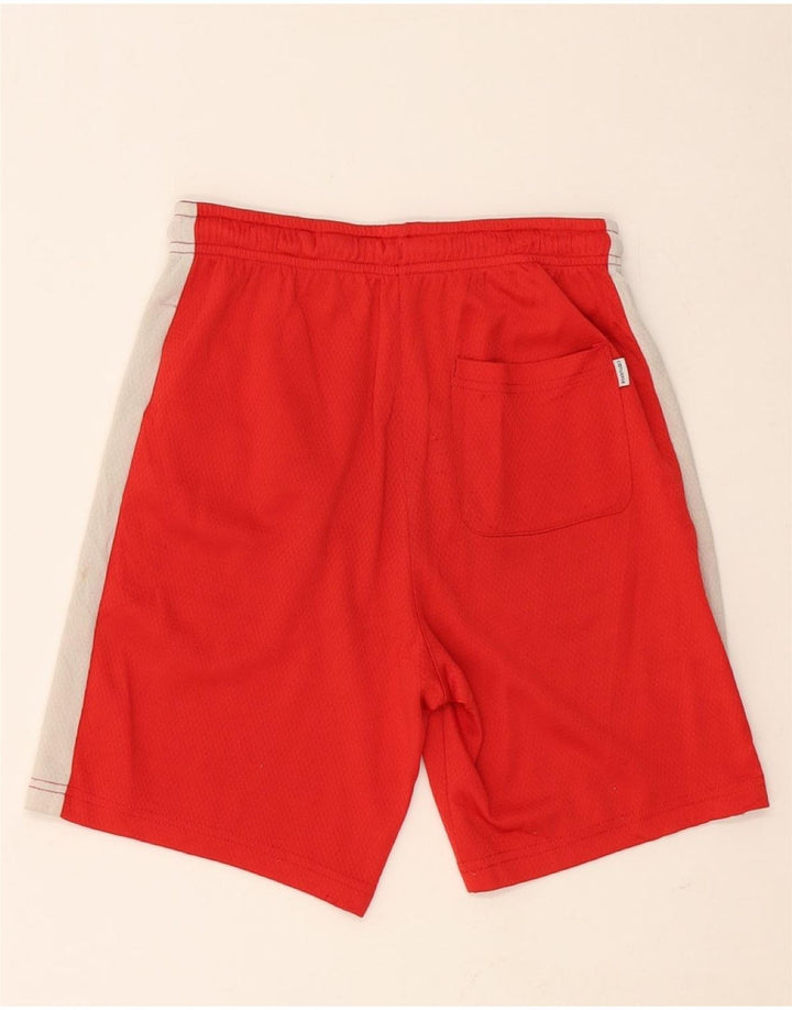 CONVERSE Boys Sport Shorts 13-14 Years Large Red Colourblock Polyester Vintage Converse and Second-Hand Converse from Messina Hembry 