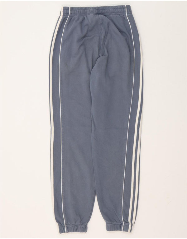 Adidas Mens Tracksuit Trousers Joggers Small  Blue Cotton