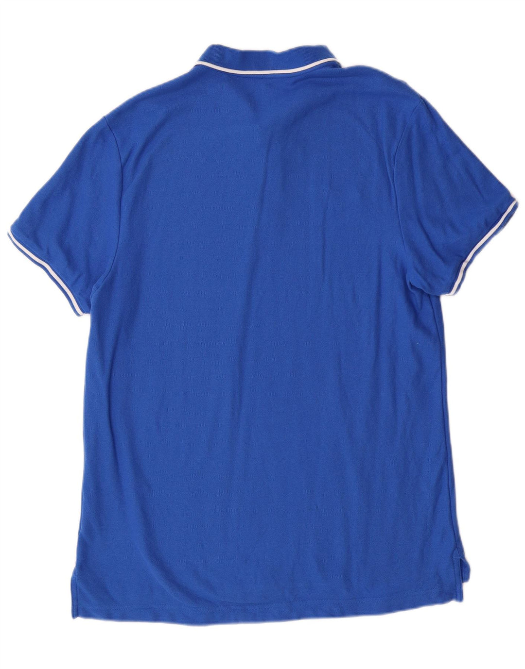 Nike Mens Regular Fit Polo Shirt Large Blue Cotton