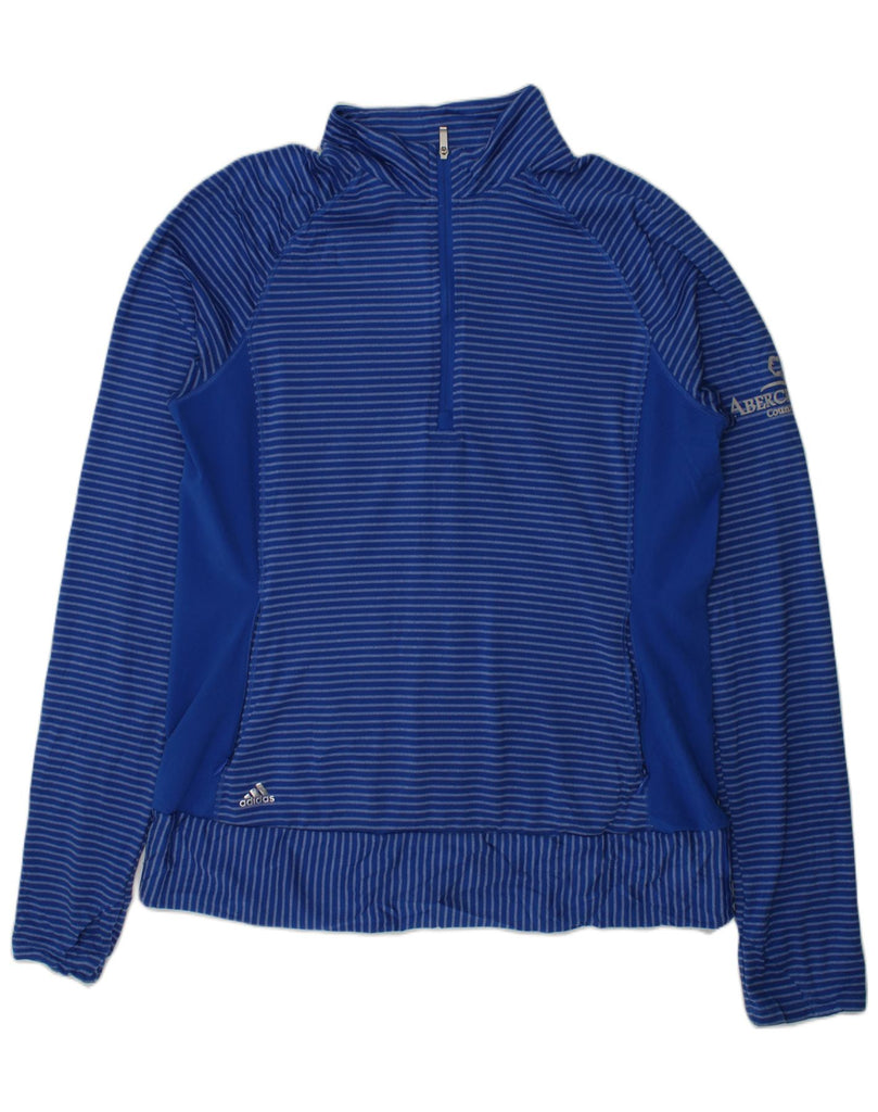 ADIDAS Boys Zip Neck Pullover Tracksuit Top 15-16 Years Small  Blue | Vintage Adidas | Thrift | Second-Hand Adidas | Used Clothing | Messina Hembry 