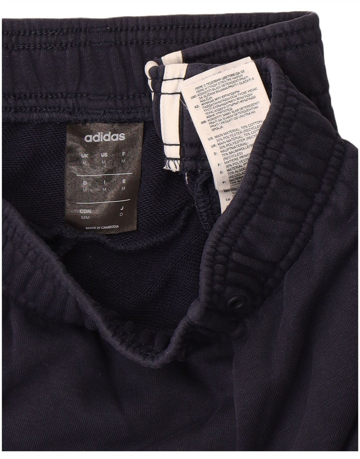 Adidas Mens Tracksuit Trousers Medium  Navy Blue Cotton