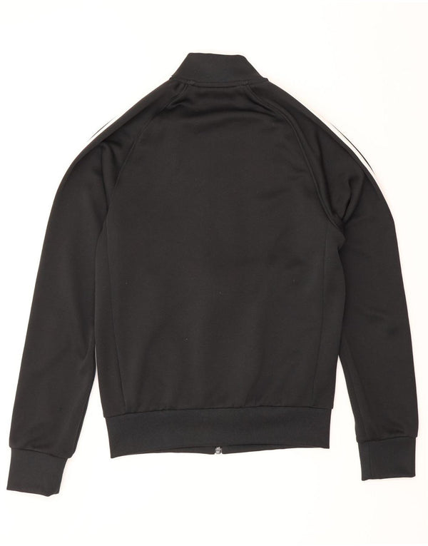 Adidas Womens Tracksuit Top Jacket UK 6 XS Black