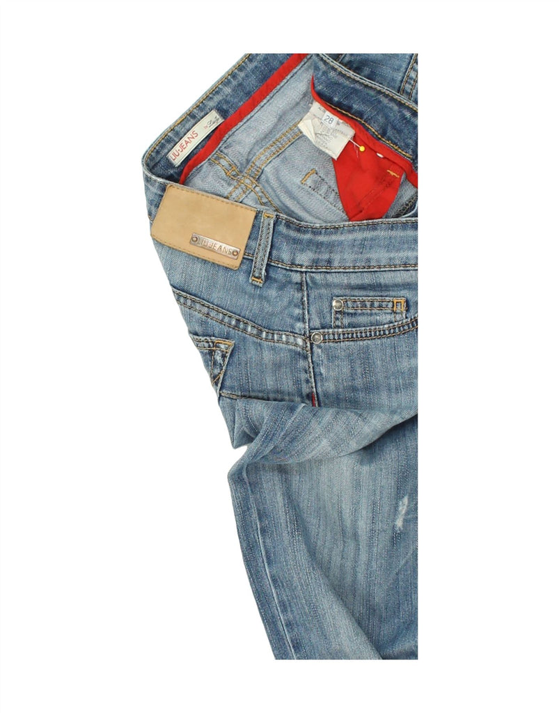 LIU JO Womens Slim Jeans W28 L33 Blue Cotton | Vintage Liu Jo | Thrift | Second-Hand Liu Jo | Used Clothing | Messina Hembry 