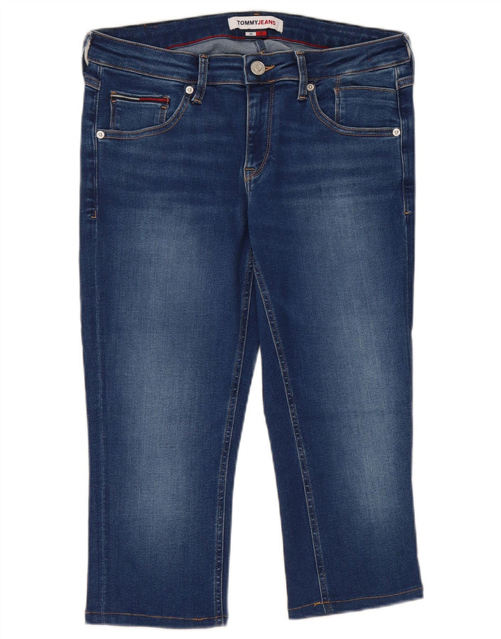 Tommy Hilfiger Womens Capri Jeans W30 L18 Blue Cotton