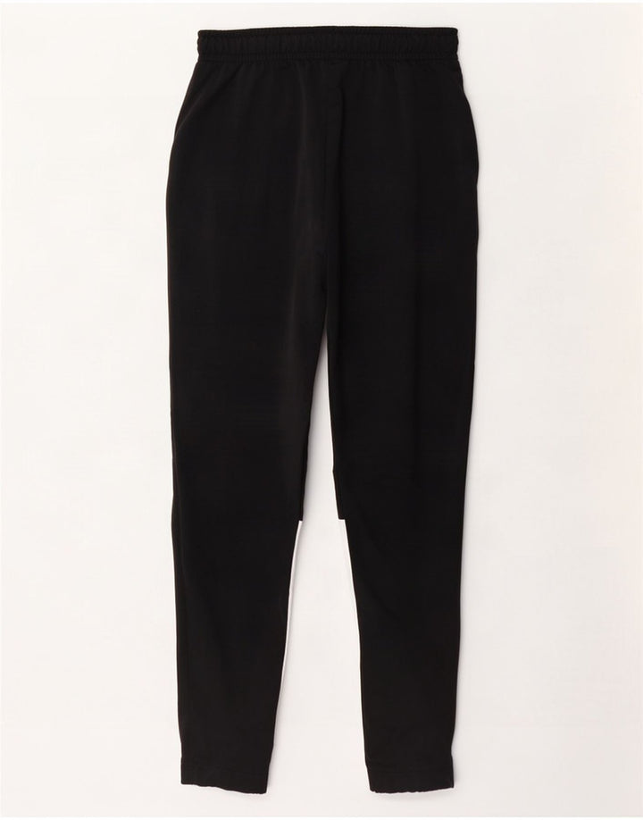 Nike Mens Tracksuit Trousers Joggers Small Black Colourblock Polyester