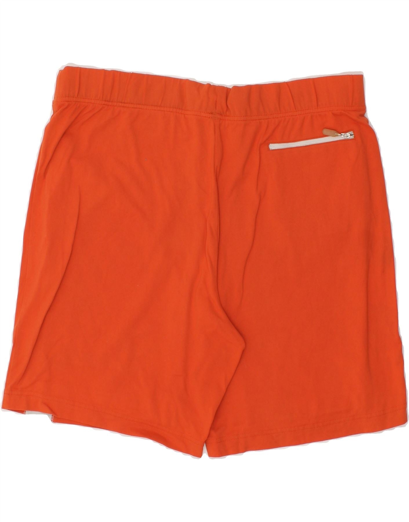 FILA Mens Sport Shorts Medium Orange Colourblock Nylon Vintage Second Hand Clothing Online Messina Hembry