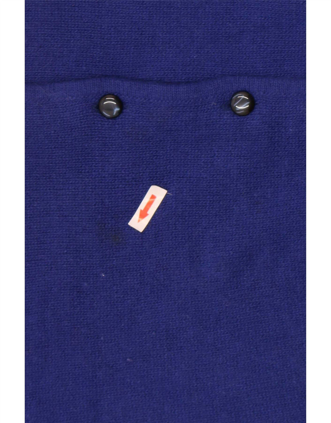 Vintage Womens Cardigan Sweater IT 44 Medium Blue Wool