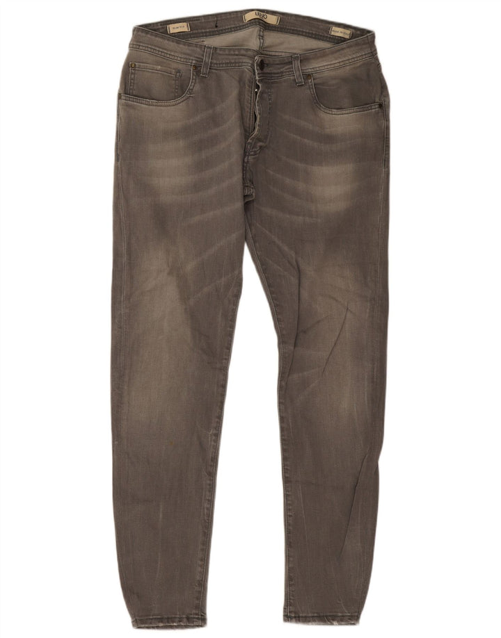 Liu Jo Mens Slim Jeans W36 L31 Grey