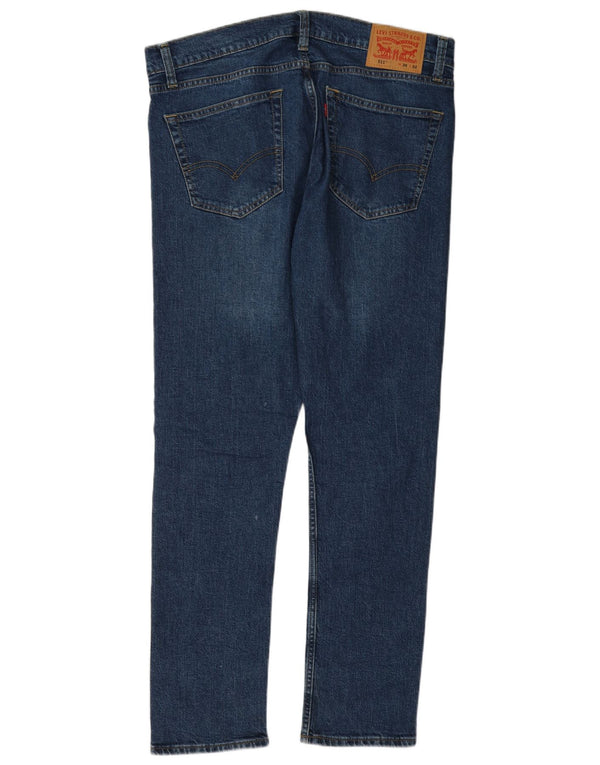 Levi's Mens 511 Slim Jeans W36 L32 Blue Cotton