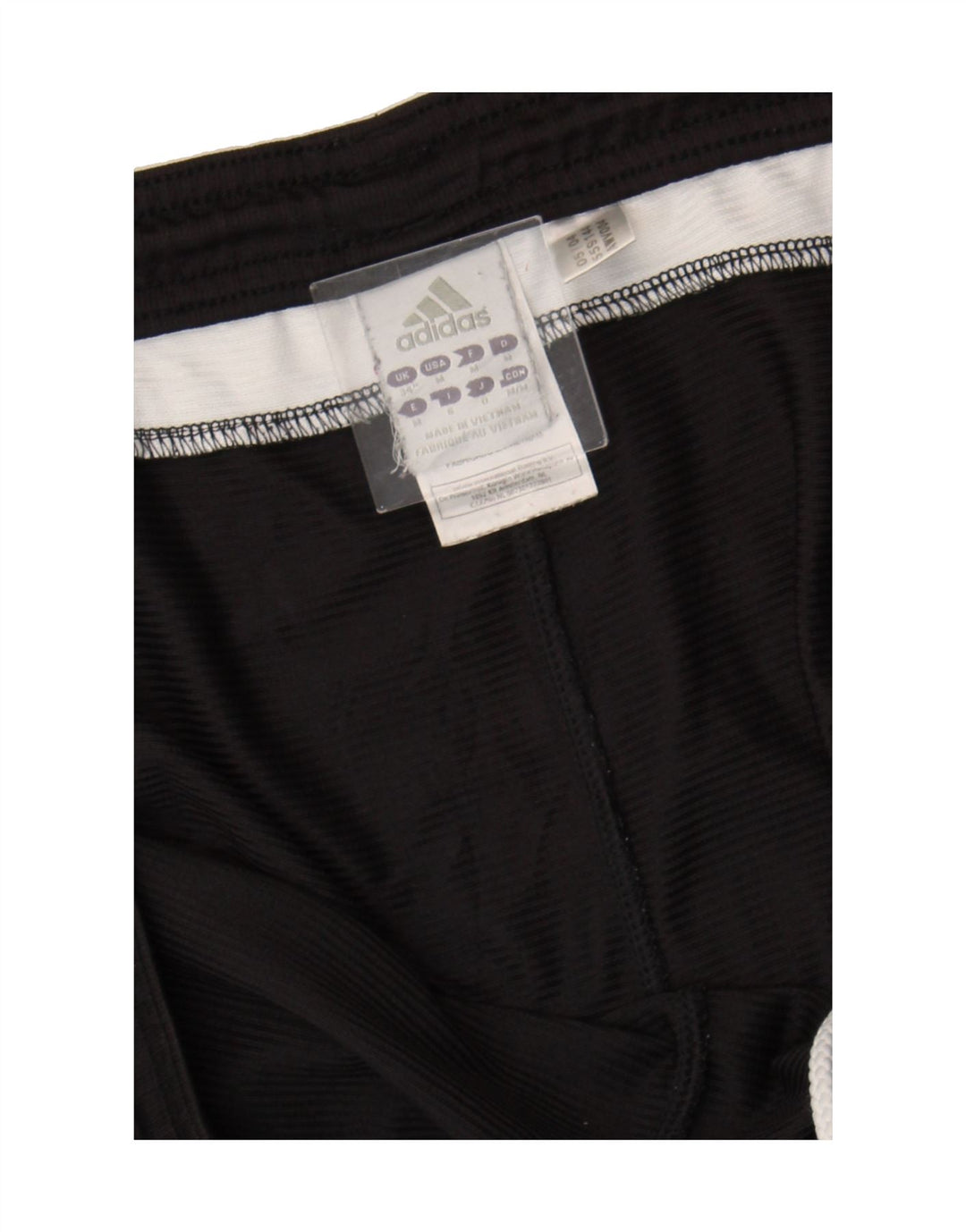 ADIDAS Mens Climalite Sport Shorts Large  Black Colourblock Polyester Vintage Adidas and Second-Hand Adidas from Messina Hembry 