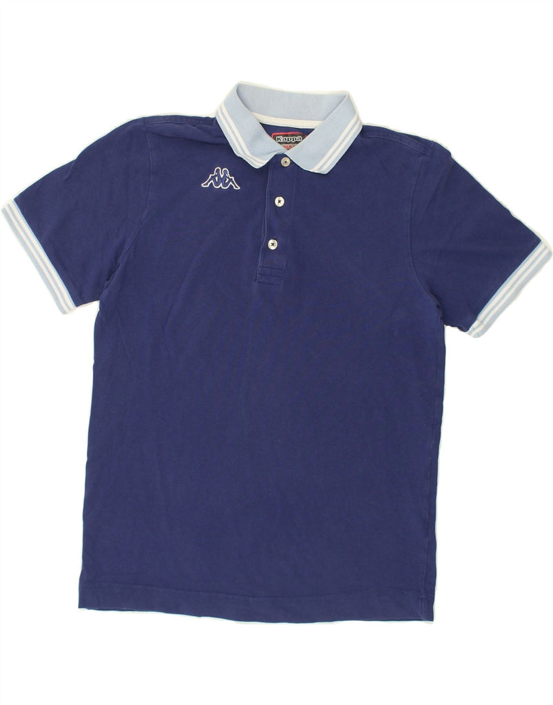 KAPPA Mens Polo Shirt Small Blue Cotton | Vintage Kappa | Thrift | Second-Hand Kappa | Used Clothing | Messina Hembry 