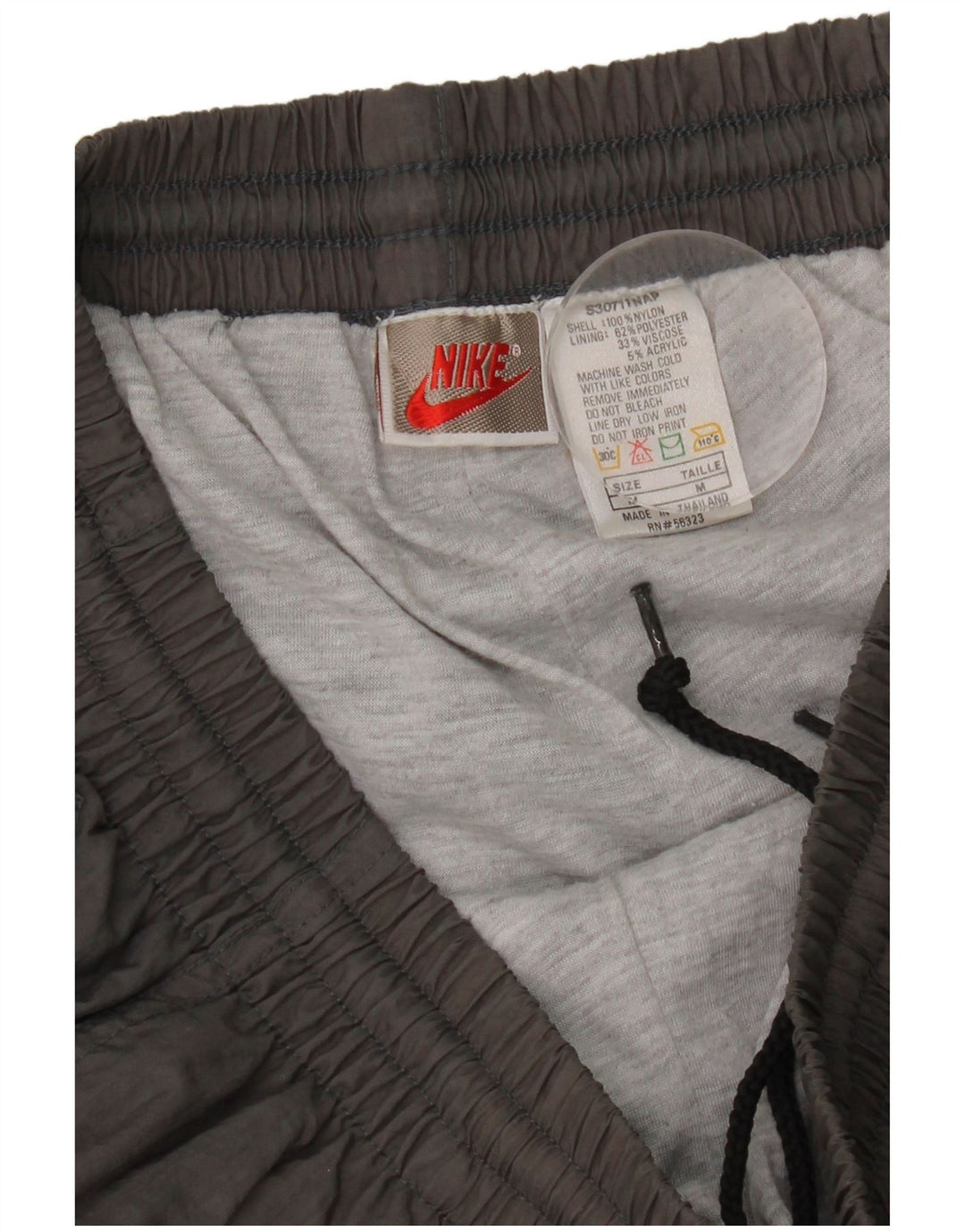 Nike Mens Tracksuit Trousers Joggers Medium Grey Nylon