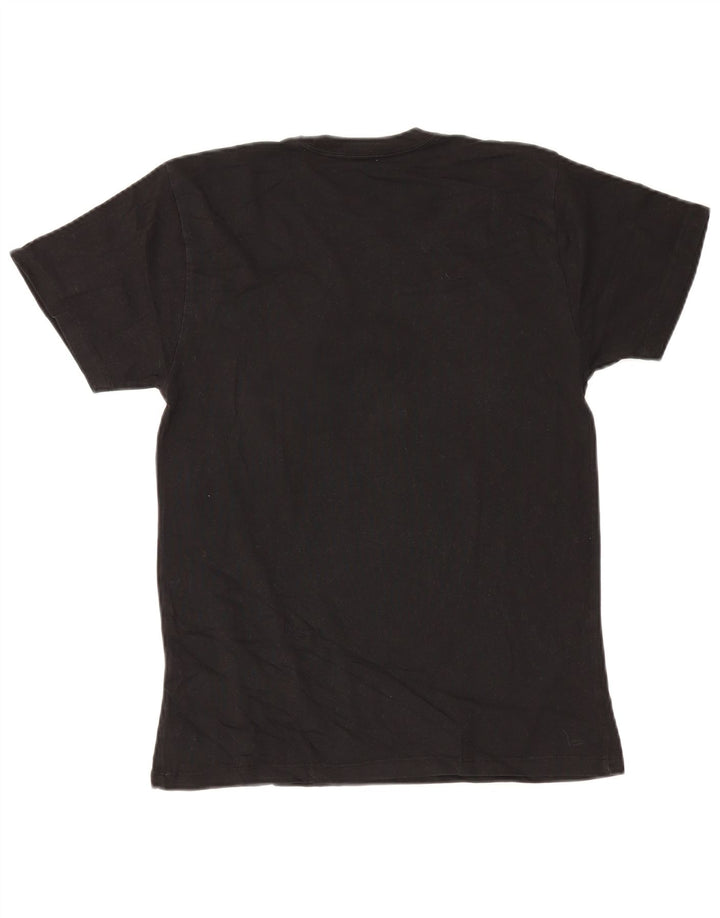 Hard Rock Cafe Mens Athens Graphic T-Shirt Top Medium Black Cotton