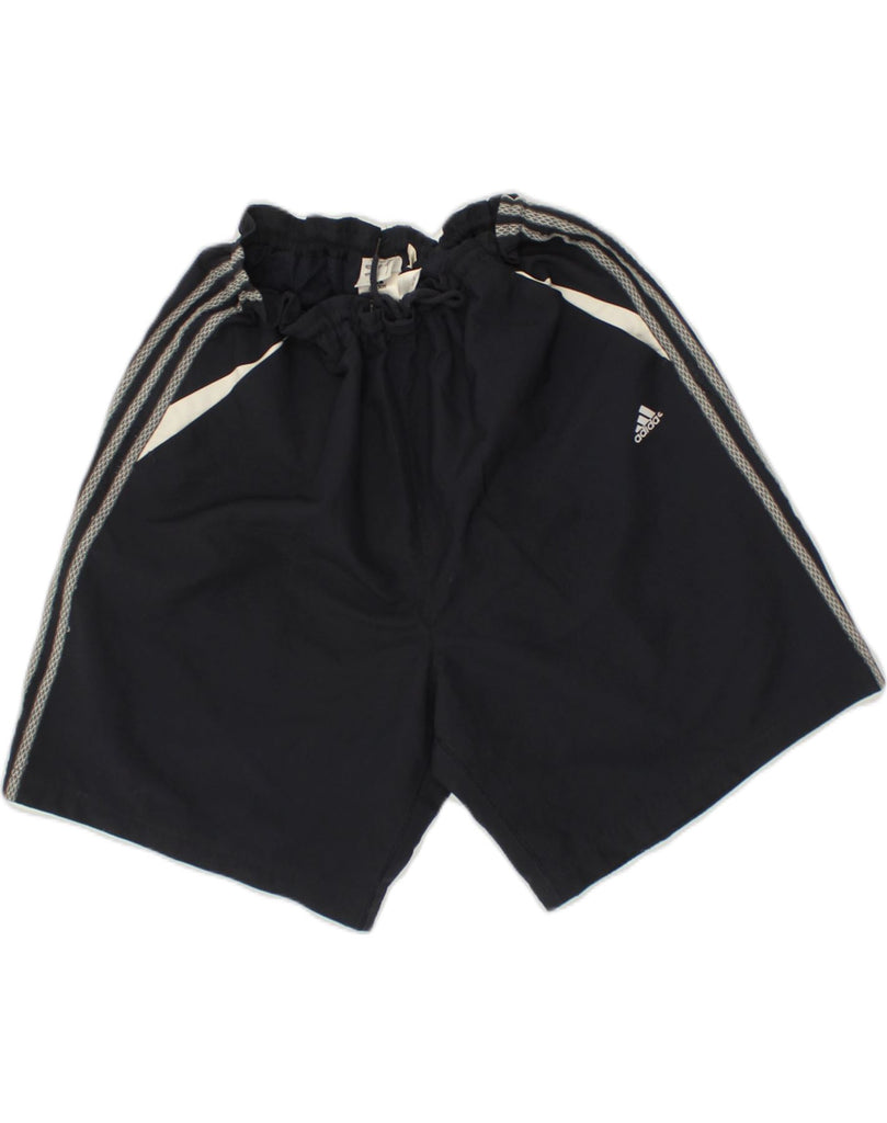 ADIDAS Mens Sport Shorts XL Black Polyester | Vintage Adidas | Thrift | Second-Hand Adidas | Used Clothing | Messina Hembry 