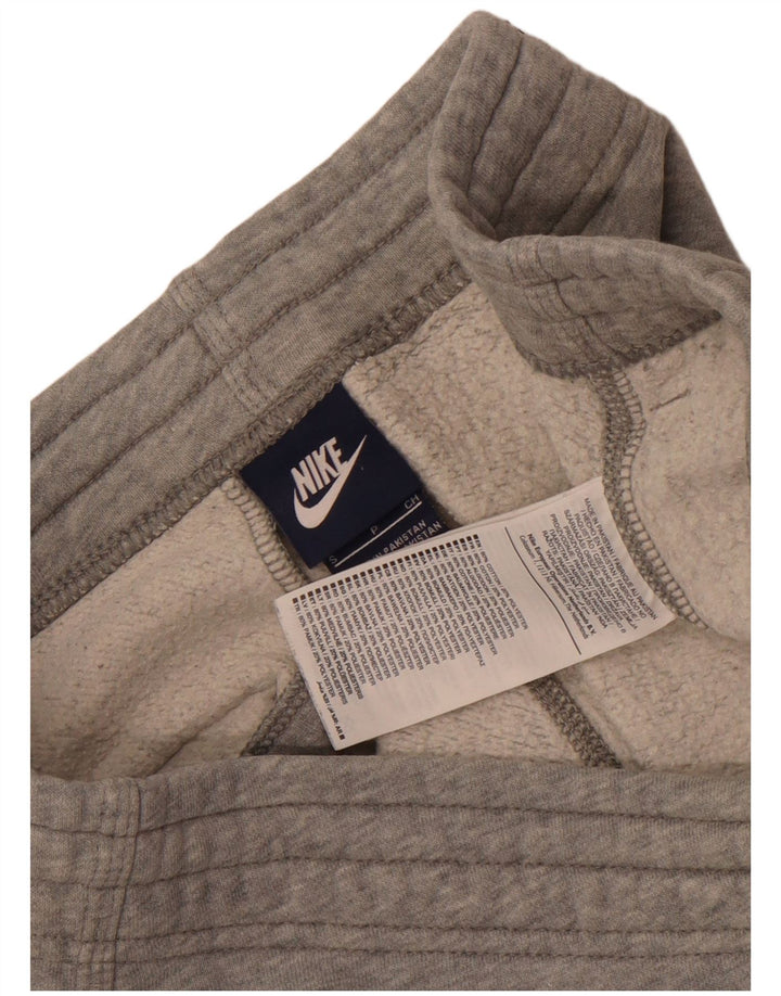 Nike Mens Tracksuit Trousers Joggers Small Grey Cotton