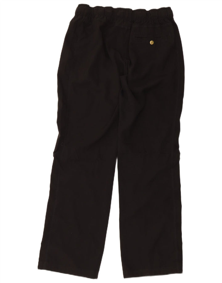 Adidas Womens Windbreaker Trousers UK 14 Medium  Black Polyester
