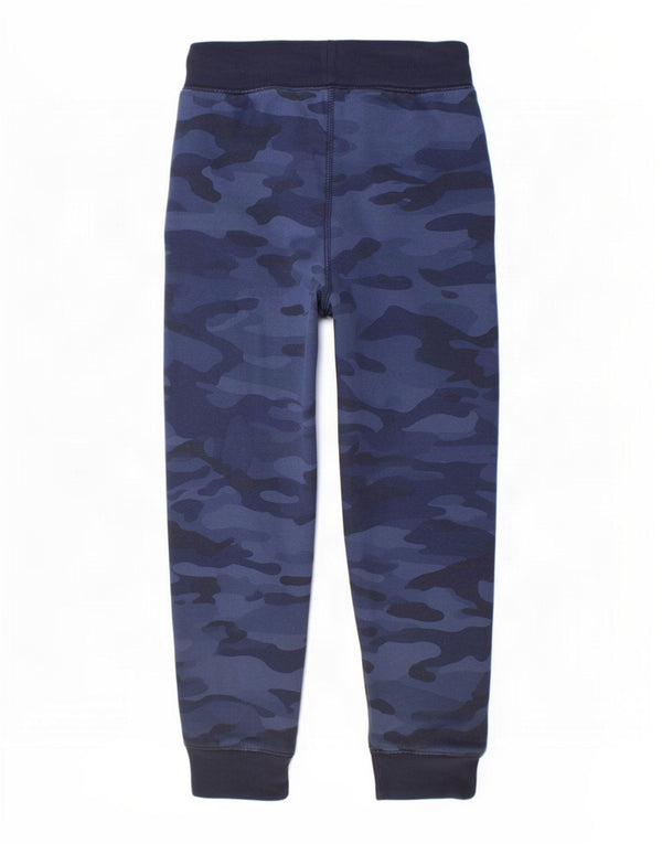 Gap Boys Tracksuit Trousers Joggers 8-9 Years Medium Navy Blue Camouflage