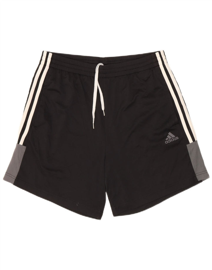 Adidas Mens Sport Shorts Medium Black Polyester Sports