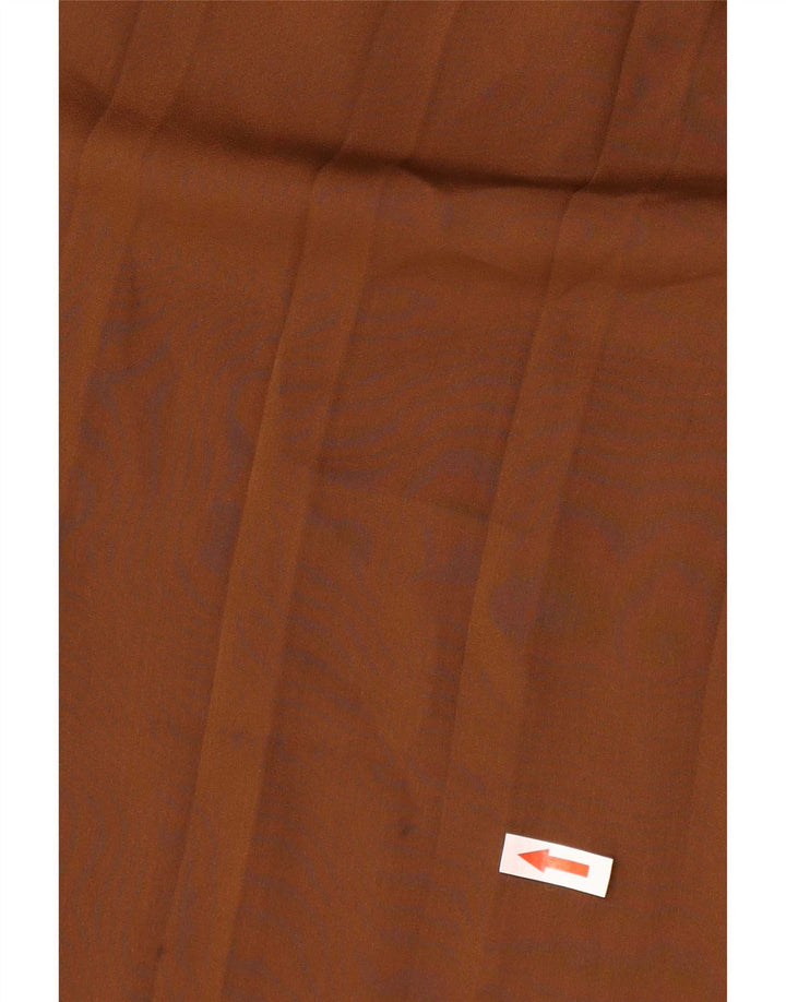 Massimo Dutti Womens Cullotes Capri Trousers Large W32 L22 Brown Polyester