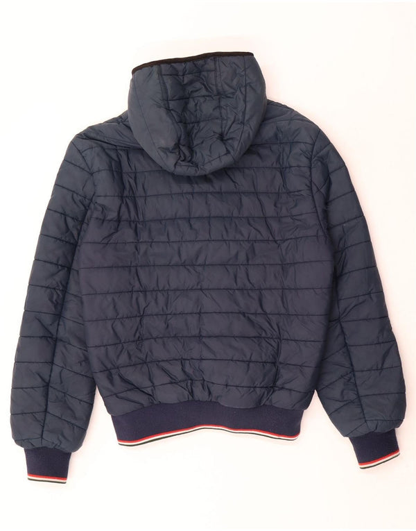 Refrigiwear Mens Sixty spa Hooded Padded Jacket IT 50 Large Navy Blue