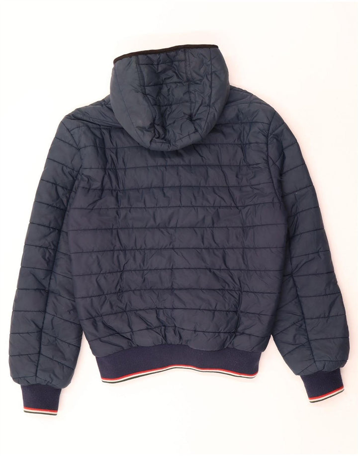 Refrigiwear Mens Sixty spa Hooded Padded Jacket IT 50 Large Navy Blue
