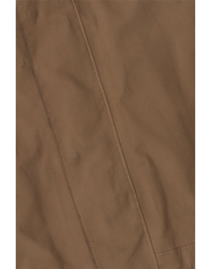 Berghaus Mens Hooded Windbreaker Jacket UK 40 Large Brown Nylon