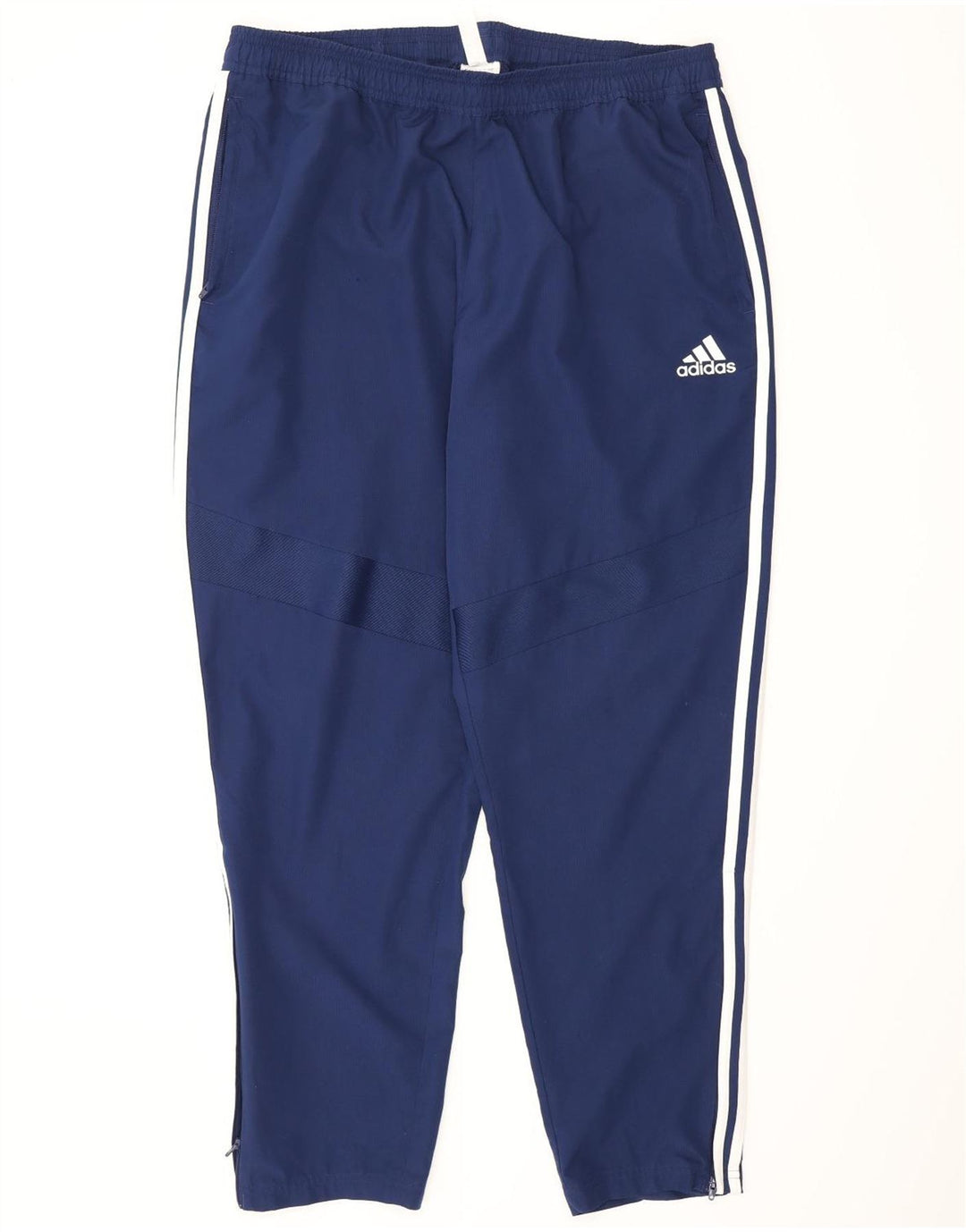 Adidas Mens Climalite Tracksuit Trousers XL Navy Blue Polyester