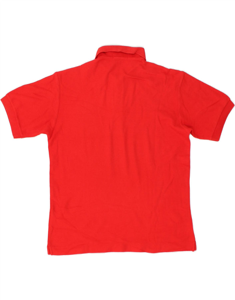 FILA Mens Polo Shirt IT 48 Medium Red Cotton | Vintage Fila | Thrift | Second-Hand Fila | Used Clothing | Messina Hembry 