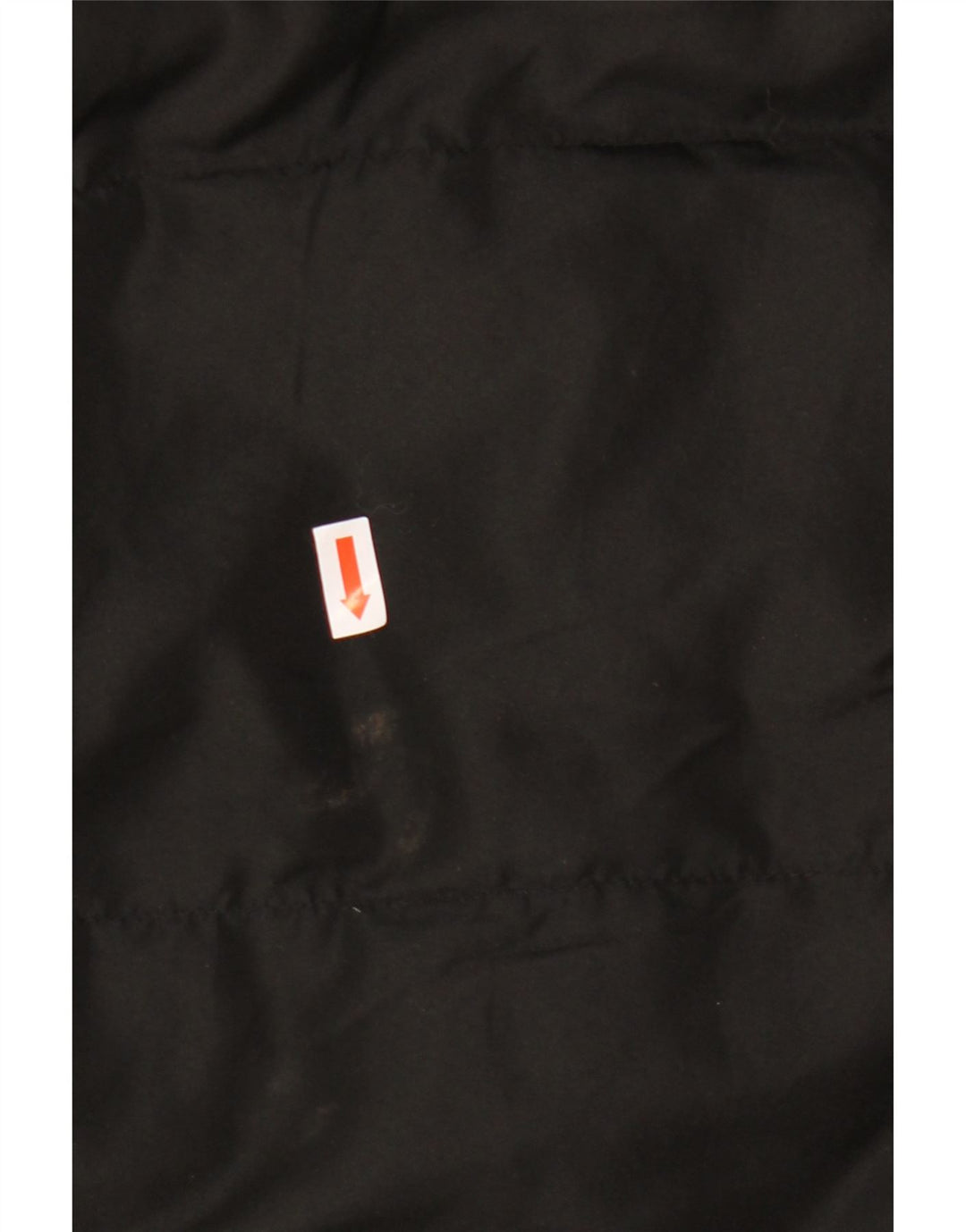 Calvin Klein Womens Hooded Padded Coat UK 10 Small Black Polyester