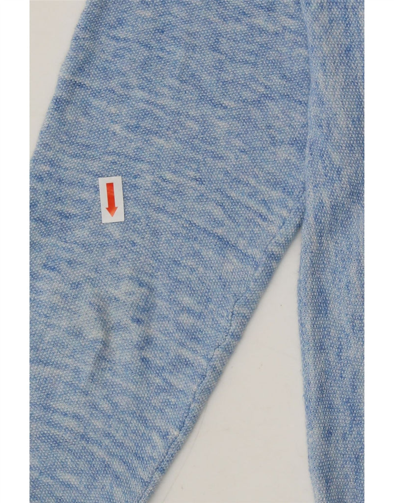 MASSIMO DUTTI Womens Boat Neck Jumper Sweater UK 6 XS Blue Cotton Vintage Massimo Dutti and Second-Hand Massimo Dutti from Messina Hembry 