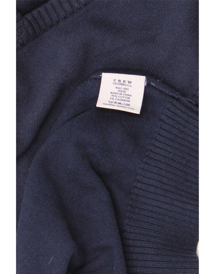 Crew Clothing Mens Vest Tank Top Small Navy Blue Cotton