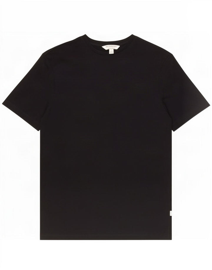 Marks & Spencer Mens Autograph T-Shirt Top Small Black Cotton