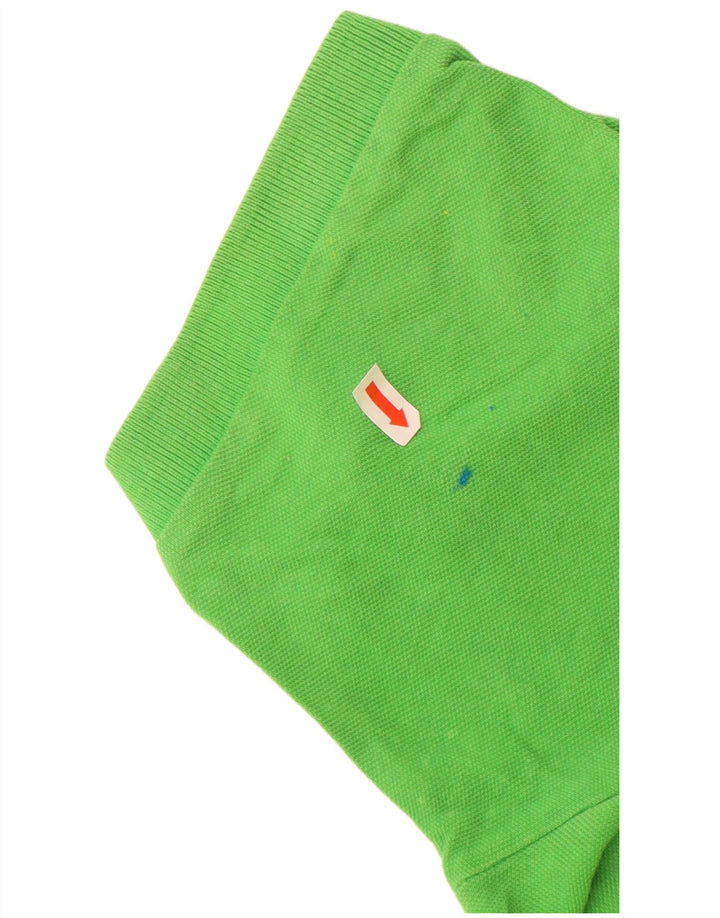KAPPA Mens Polo Shirt Medium Green Cotton