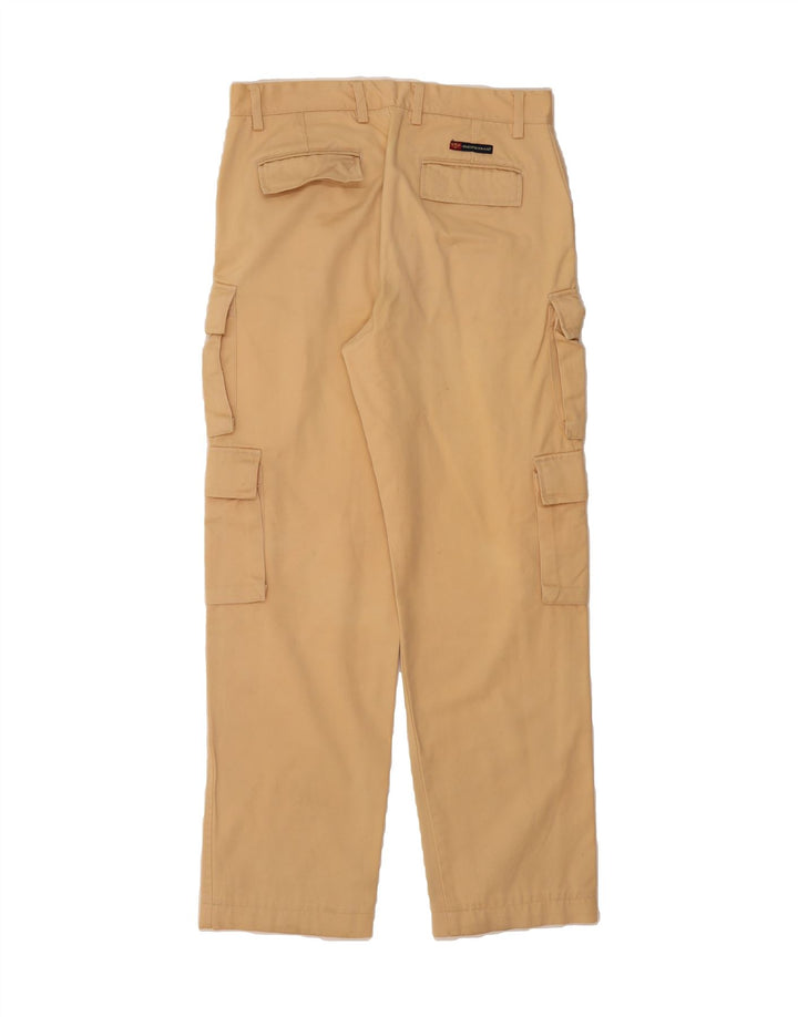 PACIFIC TRAIL Mens Straight Cargo Trousers W32 L31 Beige Cotton Vintage Pacific Trail and Second-Hand Pacific Trail from Messina Hembry 