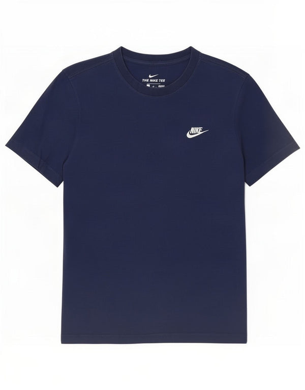 Nike Mens T-Shirt Top Small Navy Blue Cotton